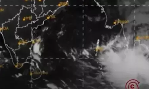 Depression brewing over Bay of Bengal