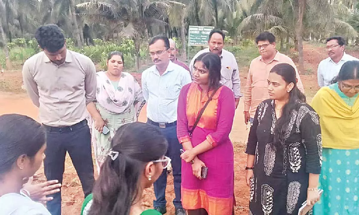 India House team visits Bhadradri India House team visits Bhadradri