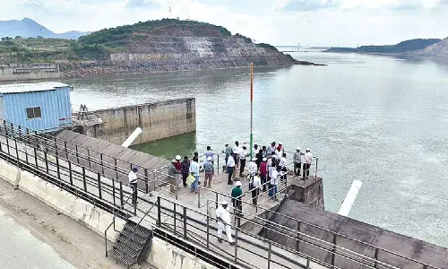 Central team inspects Polavaram project’s progress