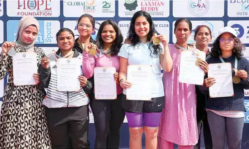 TG swimmer Sakshi bags 2 gold at Masters Nationals on Day 2