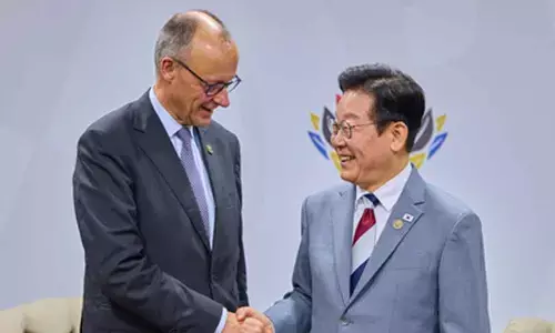 South Korean Prez Lee asks Chancellor Merz to share Germanys reunification experience