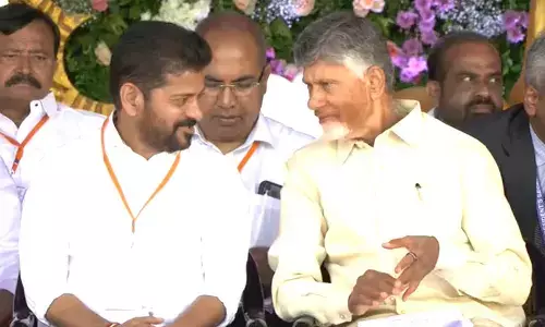 AP, Telangana CMs attend Sri Sathya Sai Baba centenary celebrations in Puttaparthi