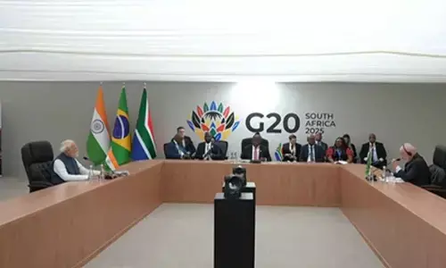 PM Modi attends IBSA Leaders Meeting in Johannesburg