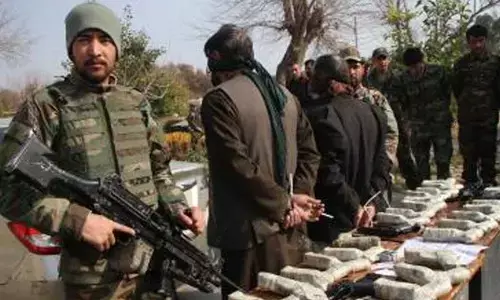 Weapon cache seized in Afghanistans Uruzgan province