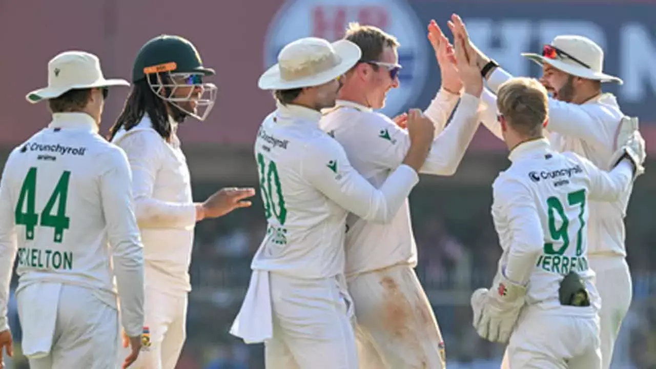 2nd Test: South Africa swell lead to 314 after Jansens six-for bowls out India for 201 2nd Test: South Africa swell lead to 314 after Jansens six-for bowls out India for 201