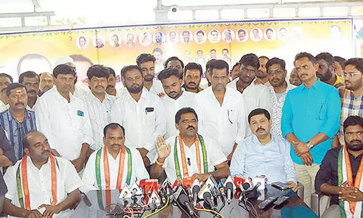 Revanth Reddy and Bhatti cheated me: Gummala Revanth Reddy and Bhatti cheated me: Gummala