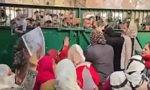 Mehbooba Mufti alleges police withheld women from holding protest in J&Ks Srinagar