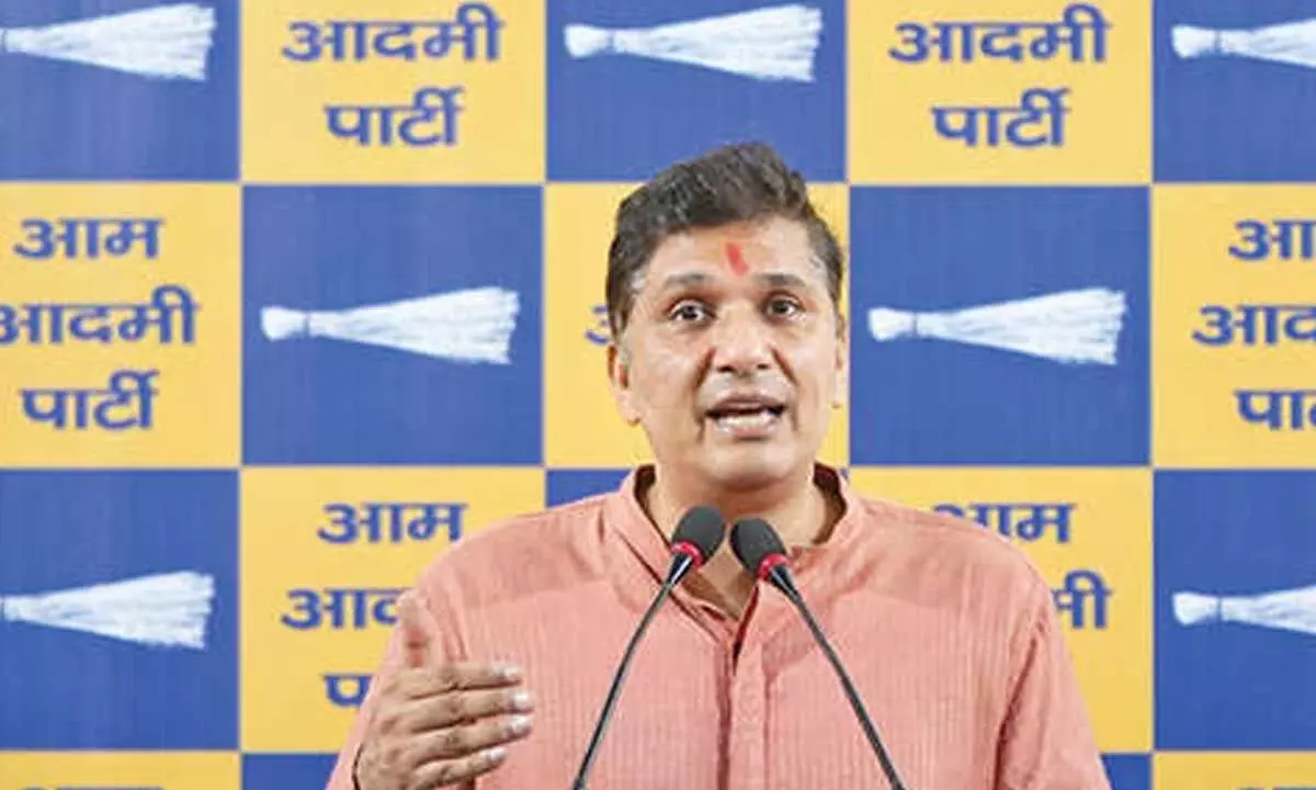 AAP slams BJP for keeping liquor shops open on Chhath