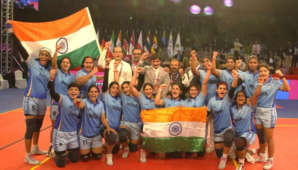 Indian women dominate again: Kabaddi World Cup crown retained, PM Modi applauds victory Indian women dominate again: Kabaddi World Cup crown retained, PM Modi applauds victory
