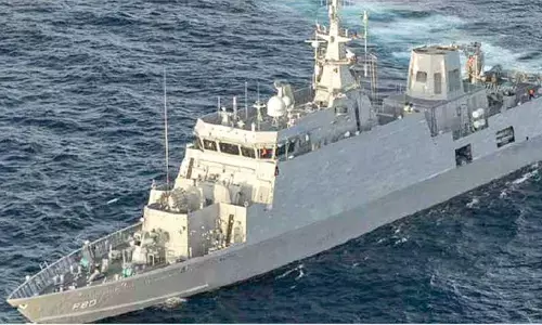 Navy commissions warfare vessel Mahe