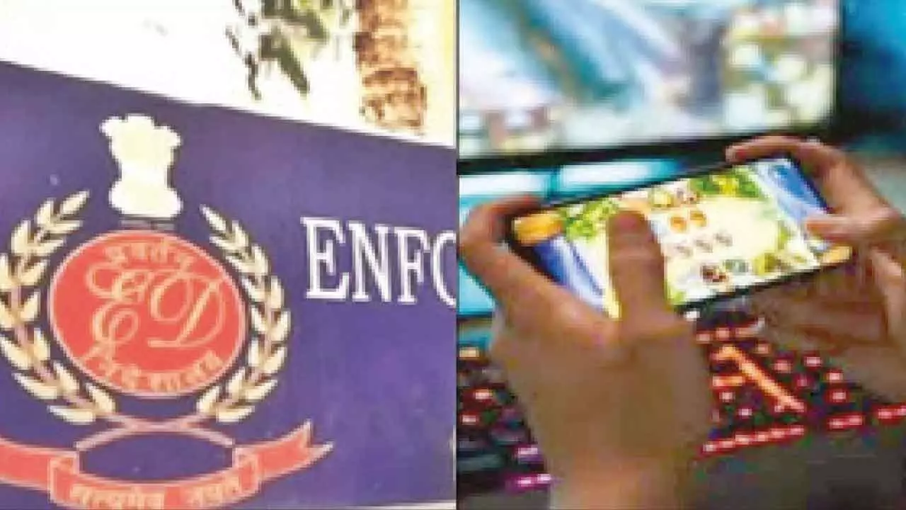 ED seizes Rs 527 crore in nationwide raids on online gaming companies ED seizes Rs 527 crore in nationwide raids on online gaming companies