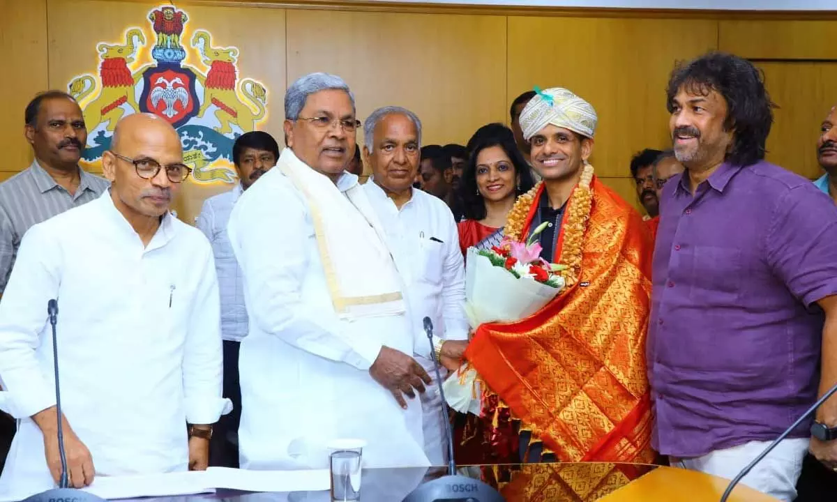 Astronaut Shubhamshu Shukla Urges Students to Build Discipline, Dream Big at Bengaluru Interaction Astronaut Shubhamshu Shukla Urges Students to Build Discipline, Dream Big at Bengaluru Interaction