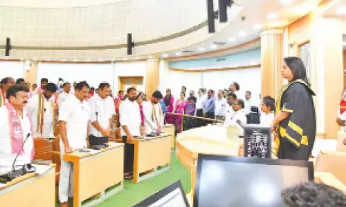 GHMC meet turns stormy as BJP, AIMIM clash over Vande Mataram