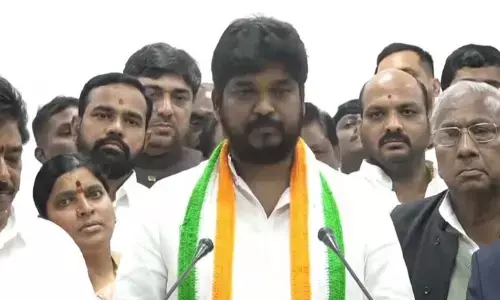 Naveen Yadav Sworn in as Jubilee Hills MLA Following By-Election Win