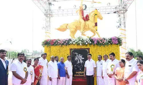 Stalin inaugurates memorial stadium for freedom fighter Maaveeran Pollan; unveils multiple projects
