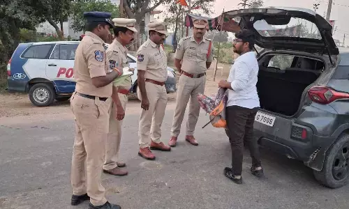 SP Dr. Sangram Singh Patil Orders Tight Security, District Police Step Up Checks