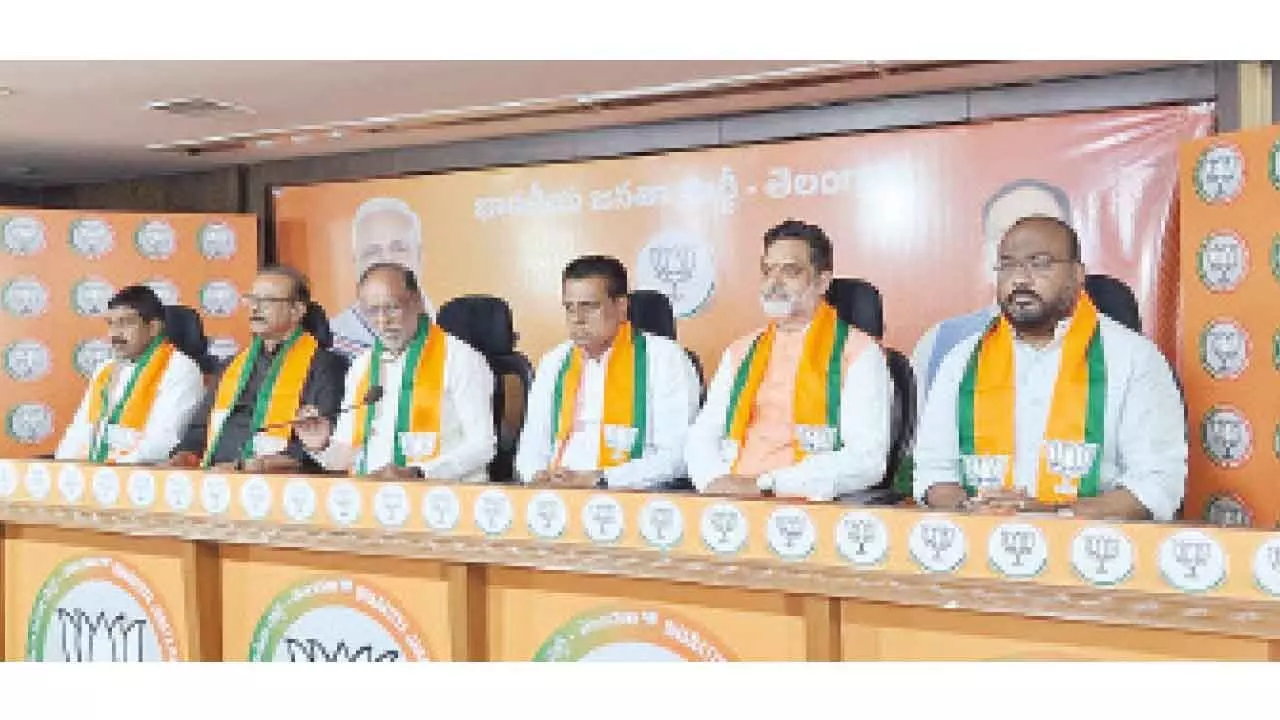 Cong betrayed BCs with false promises: BJP Cong betrayed BCs with false promises: BJP