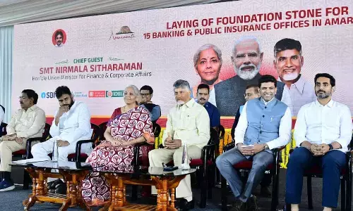 Nirmala Sitharaman Addresses Foundation Laying Ceremony for Banks in Amaravati