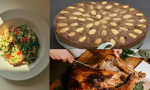 Thanksgiving recipes for the three course meal