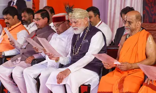 PM Modi joins Gita recitation in Udupi, says he received strength to serve better