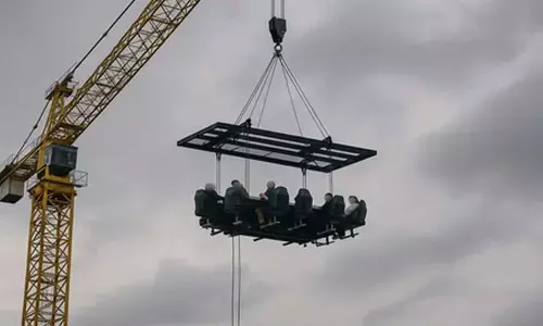 Kerala: Technical glitch leaves 5 stranded 120 feet in air at sky dining facility; rescued