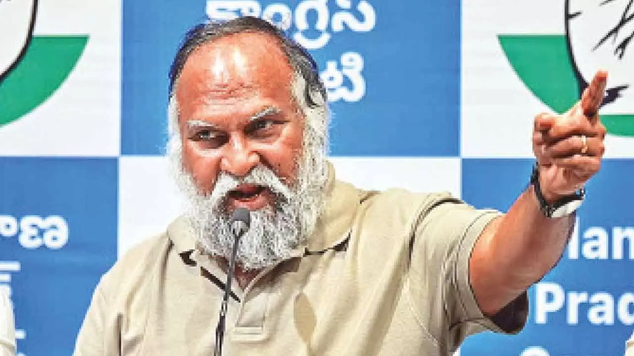 Ready to discuss development done by Rahul Gandhi’s family:Jagga Reddy Ready to discuss development done by Rahul Gandhi’s family:Jagga Reddy