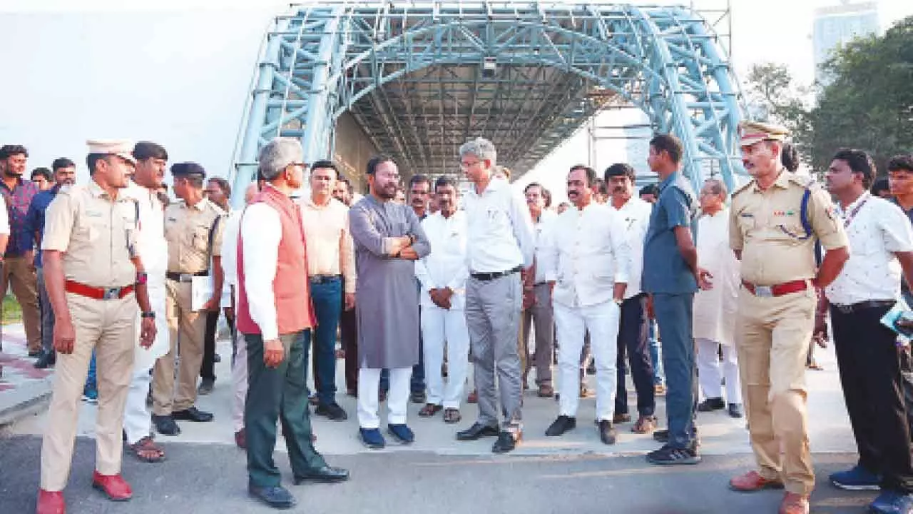 Telangana railways enter a glorious new era: Kishan Reddy Telangana railways enter a glorious new era: Kishan Reddy