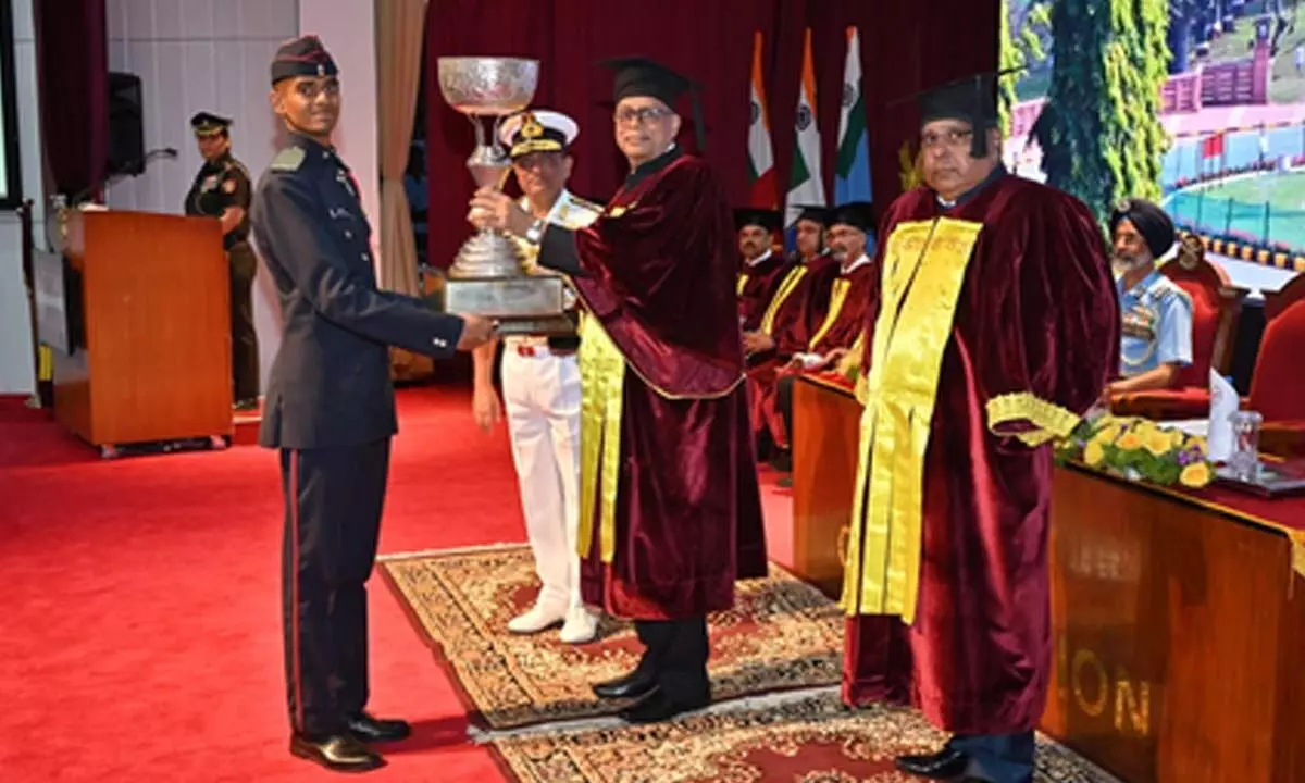 NDA holds convocation ceremony for 149th course; 328 cadets pass out NDA holds convocation ceremony for 149th course; 328 cadets pass out