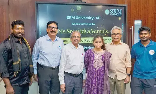 Sreevidya attempts Guinness Record in reciting periodic table