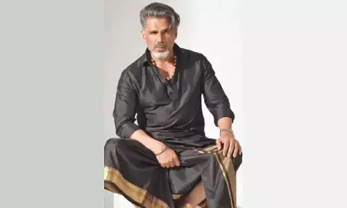 Suniel Shetty celebrates his roots by wearing his pride