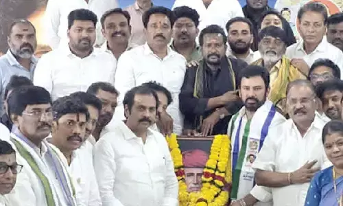 YSRCP faults allotment of lands in Vizag at throwaway prices