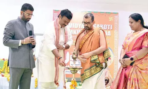 ‘Sri Vidya Koti Kumkumarchana Mahayagna’ commences at Rushikonda