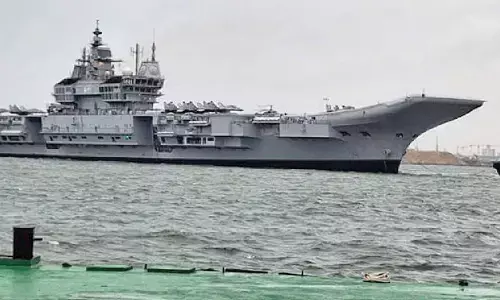 INS Vikrant and INS Udaygiri take part in IFR 2025 in Colombo