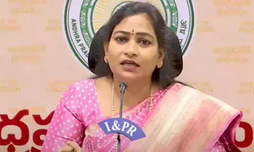 AP Home Minister Anita reviews on Cyclone Ditwa, asks officials to be vigilant