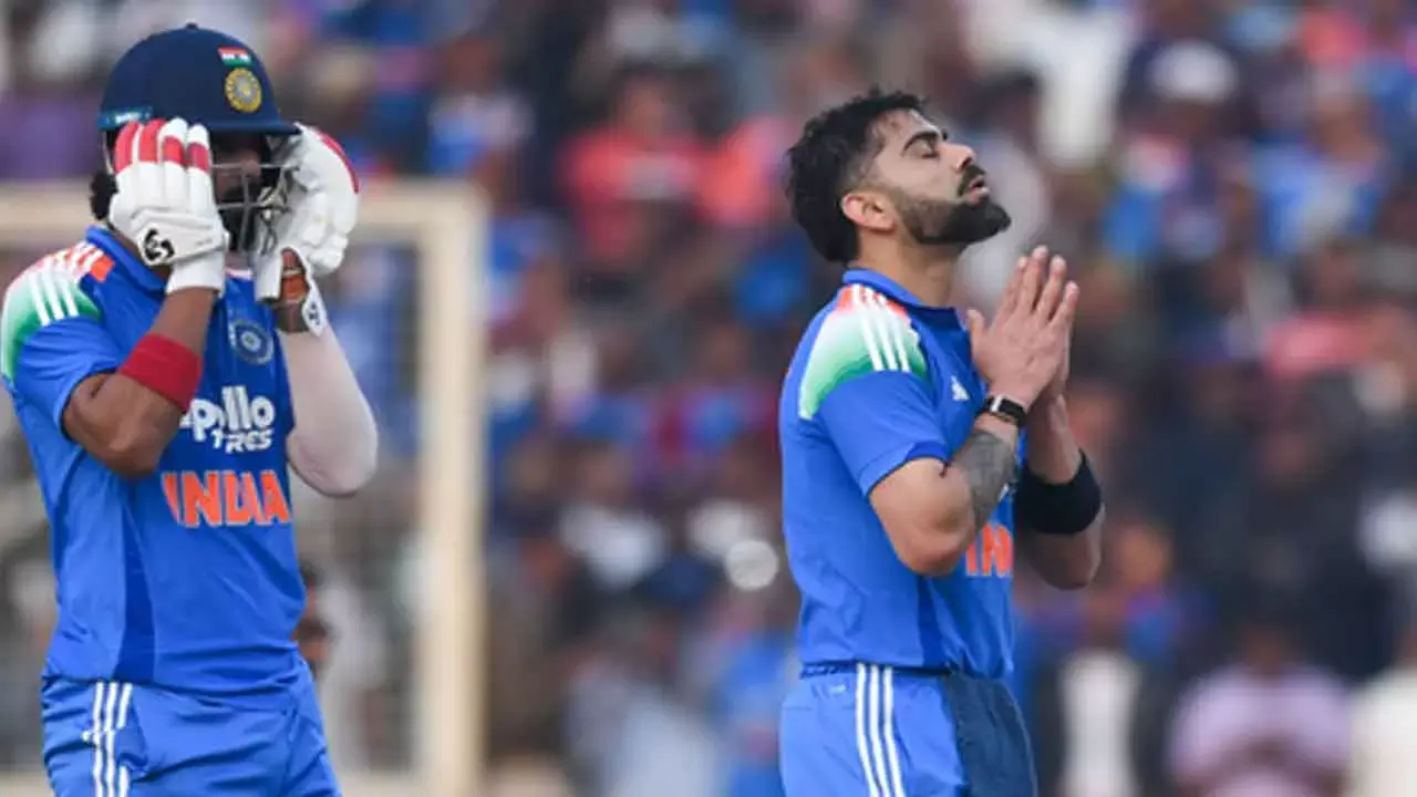 1st ODI: Virat Kohlis ton, Rohit and Rahul fifties power India to 349 against South Africa