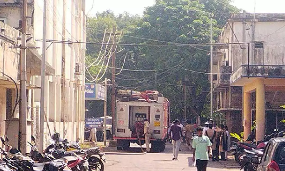 Fire breaks out in cardiology dept of KGH Fire breaks out in cardiology dept of KGH