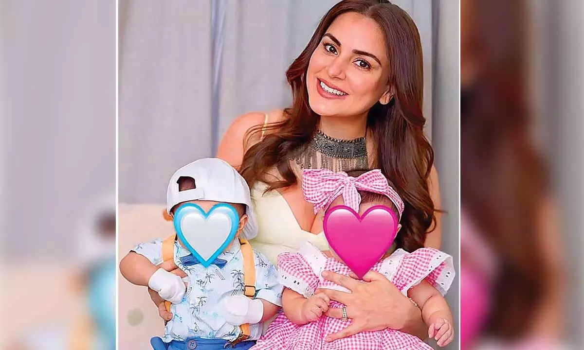 Shraddha Arya celebrates one year of being a ‘mama’ to her twins