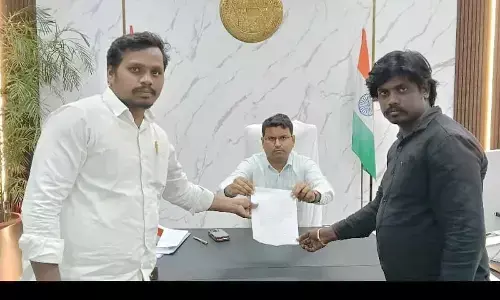 Leaders Submit Petition to Gadwal Collector Seeking Action Against Election Violations in Nadigadda