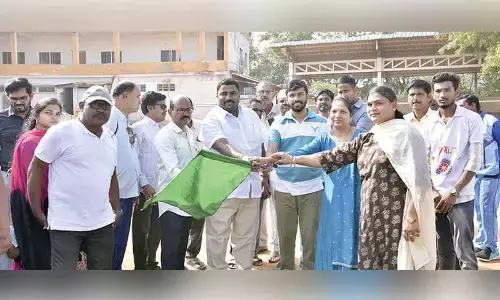 Sports competitions for specially-abled held