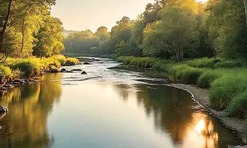 Flow like a calm river in life