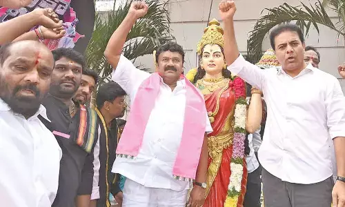 Cong is permanent villain in Telangana story: KTR