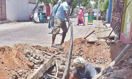 Power cables in City go underground
