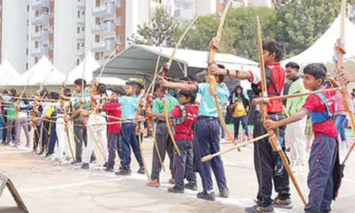 DPS Kollur hosts Inter-DPS National Archery C’ship