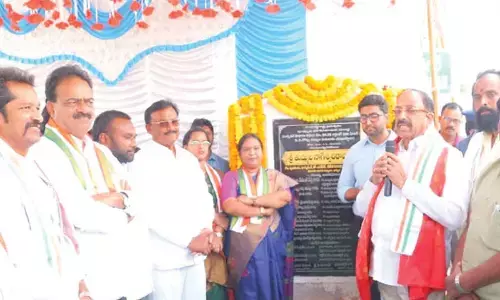 Tummala launches CC road works
