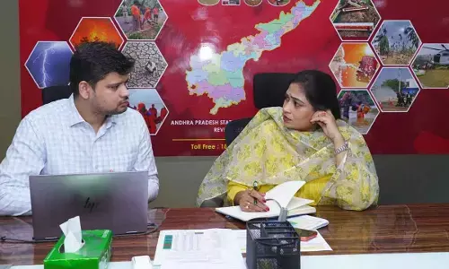 AP Home Minister Anitha Reviews Cyclone Ditwah Preparedness