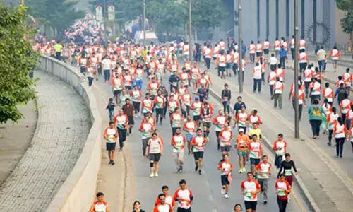 Record 24,000-plus runners participate in 9th Adani Ahmedabad Marathon