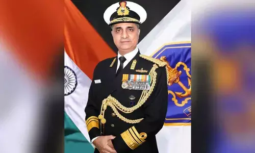 Vice Admiral Sanjay Sadhu takes charge as controller of warship production