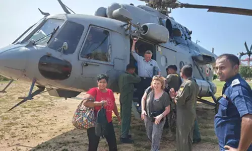 IAF conducts hybrid rescue mission to extricate stranded passengers from restricted zone in Sri Lanka