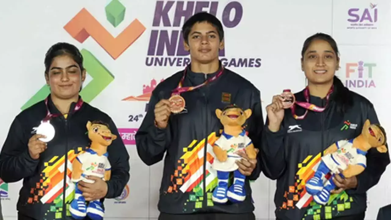 KIUG 2025: Chandigarh University’s Tanya Choudhary breaks meet record to clinch hammer throw gold