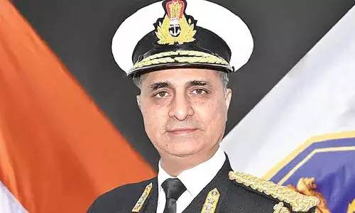 Vice Admiral Sanjay Sadhu takes charge as controller of warship production